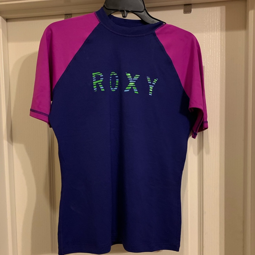 Roxy Girls/Juniors Short Sleeve Swim Shirt size 14